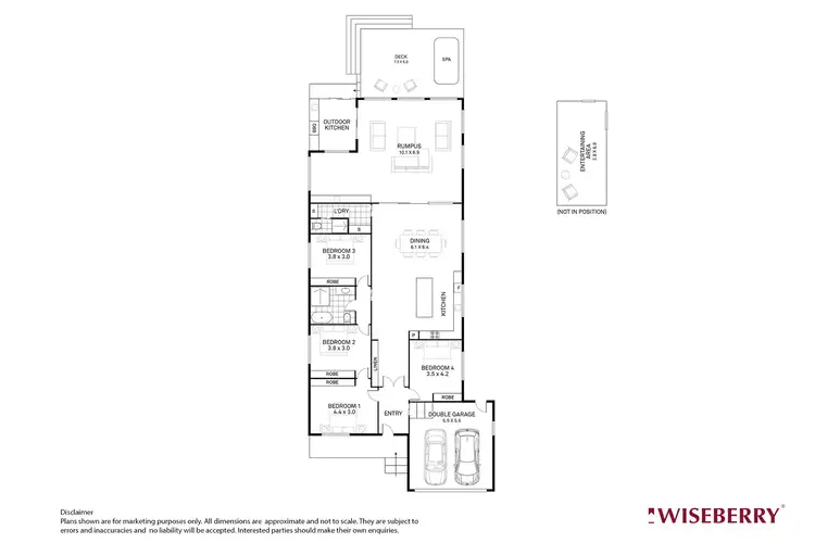 Floorplan of Homely house listing, 394 Tuggerawong Road, Tuggerawong NSW 2259