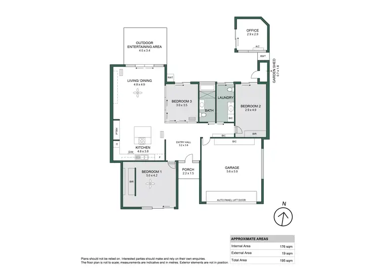 Floorplan of Homely house listing, 4 Grainger Road, Somerton Park SA 5044