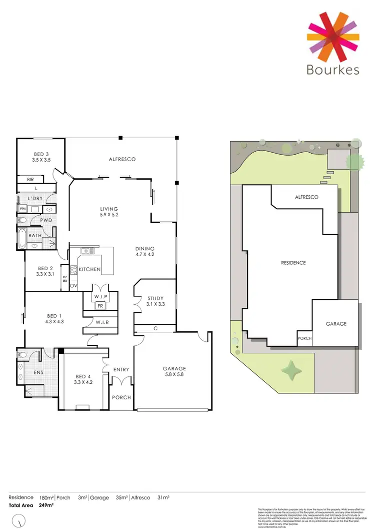 Floorplan of Homely house listing, 21 Knox Cove, Wilson WA 6107