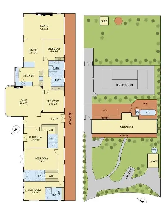 Floorplan of Homely house listing, 38 Churchill Park Drive, Lysterfield South VIC 3156