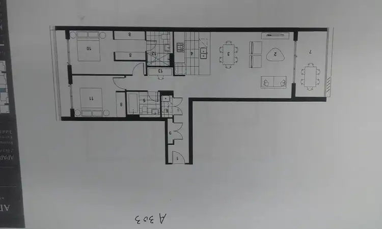 Floorplan of Homely apartment listing, 303/45 Hill Road, Wentworth Point NSW 2127