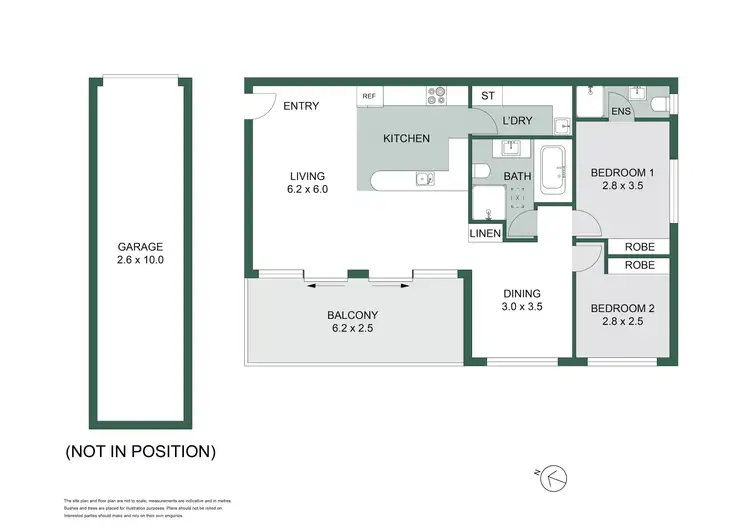 Floorplan of Homely apartment listing, 11/41 Foamcrest Avenue, Newport NSW 2106