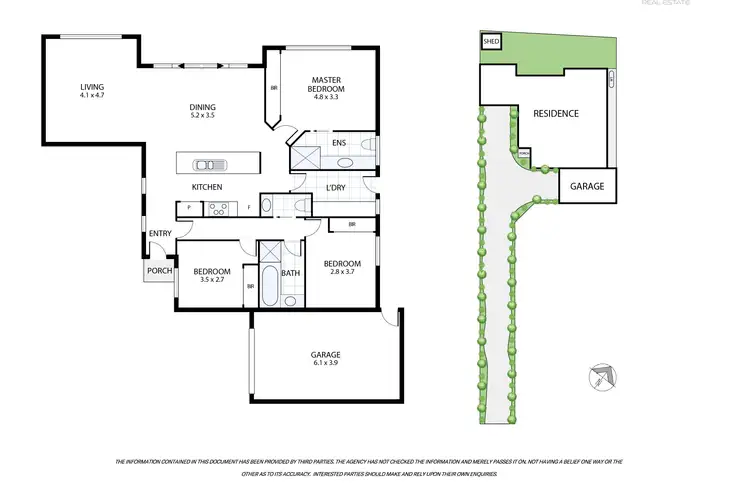Floorplan of Homely villa listing, 35A Gwenda Avenue, Moorabbin VIC 3189