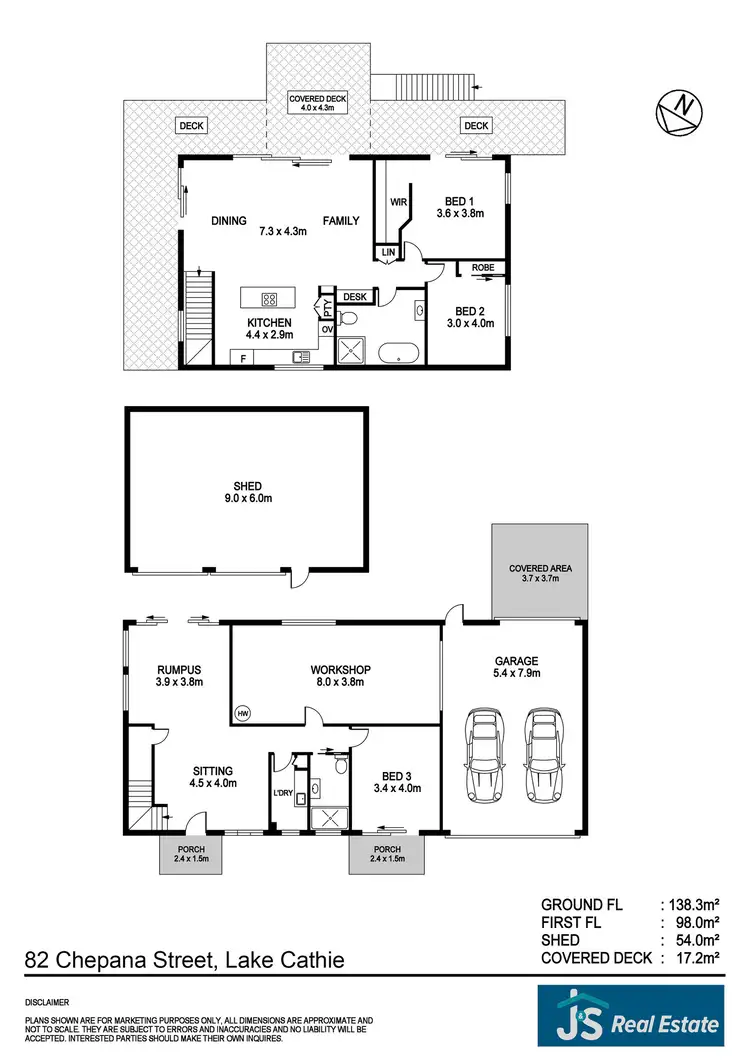 Floorplan of Homely house listing, 82 Chepana Street, Lake Cathie NSW 2445