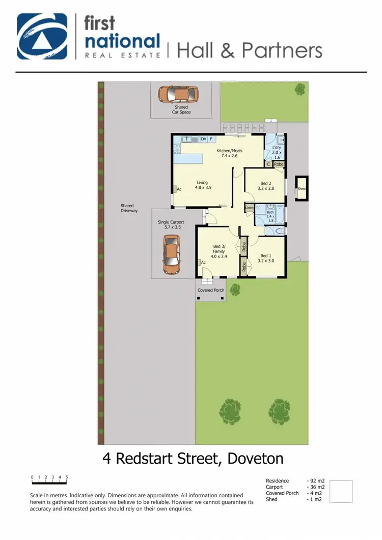 Floorplan of Homely unit listing, 4 Redstart Street, Doveton VIC 3177