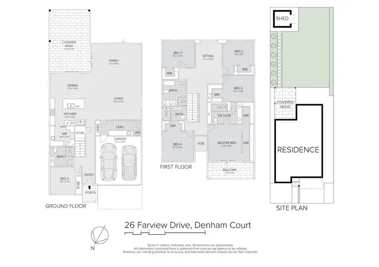 Floorplan of Homely house listing, 26 Farview Drive, Denham Court NSW 2565