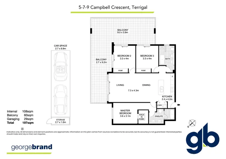 Floorplan of Homely unit listing, 5/7-9 Campbell Crescent, Terrigal NSW 2260
