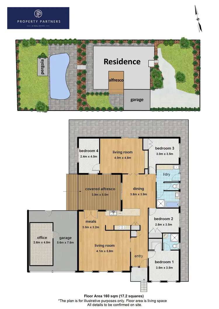 Floorplan of Homely house listing, 21 Oaktree Road, Croydon North VIC 3136