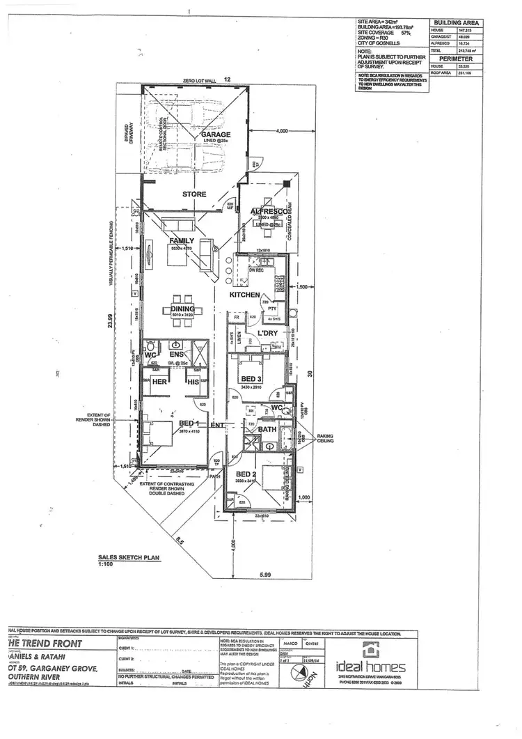 Floorplan of Homely house listing, 21 Garganey Grove, Southern River WA 6110