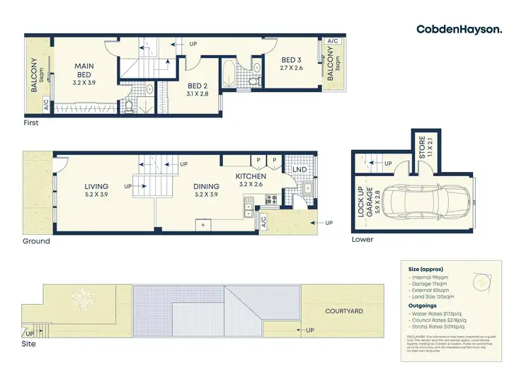 Floorplan of Homely townhouse listing, 5/10-12 Kitchener Road, Artarmon NSW 2064