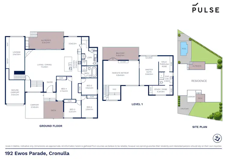 Floorplan of Homely house listing, 192 Ewos Parade, Cronulla NSW 2230