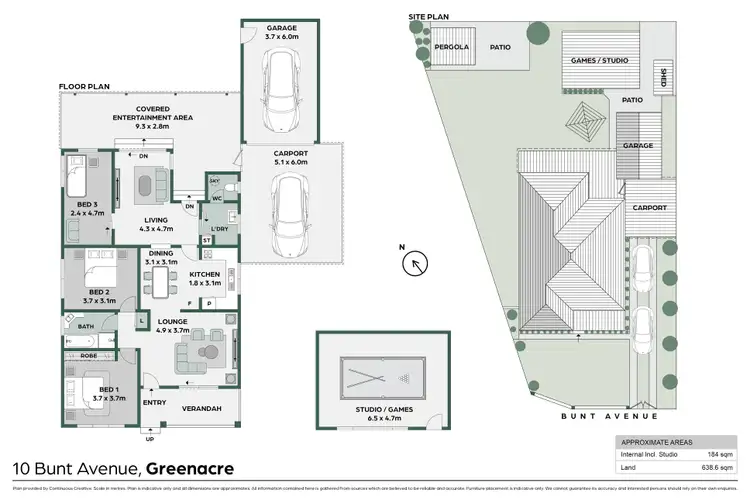 Floorplan of Homely house listing, 10 Bunt Avenue, Greenacre NSW 2190