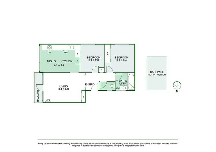 Floorplan of Homely apartment listing, 9/1A Irving Avenue, Prahran VIC 3181