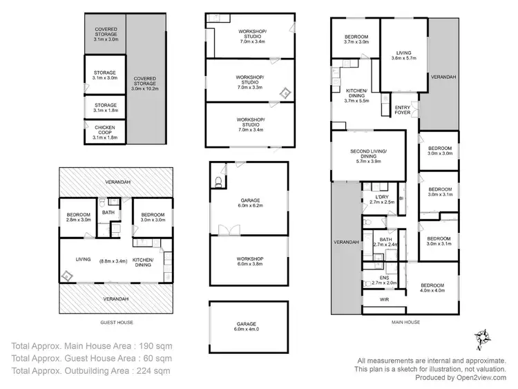 Floorplan of Homely house listing, 256 Shark Point Road, Penna TAS 7171