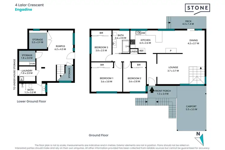 Floorplan of Homely house listing, 4 Lalor Crescent, Engadine NSW 2233