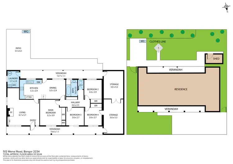 Floorplan of Homely house listing, 98 Yanderra Avenue, Bangor NSW 2234