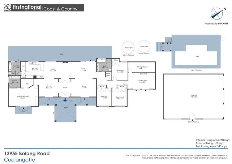Floorplan of Homely house listing, 1395E Bolong Road, Coolangatta NSW 2535