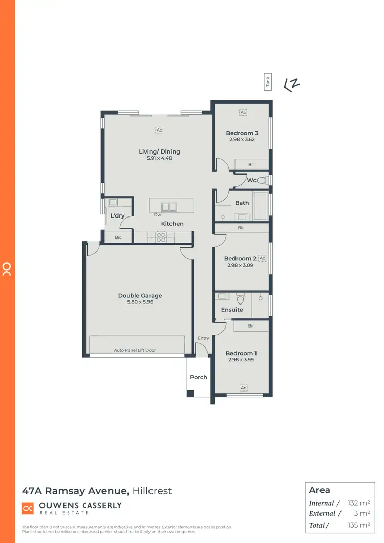 Floorplan of Homely house listing, 47A Ramsay Avenue, Hillcrest SA 5086