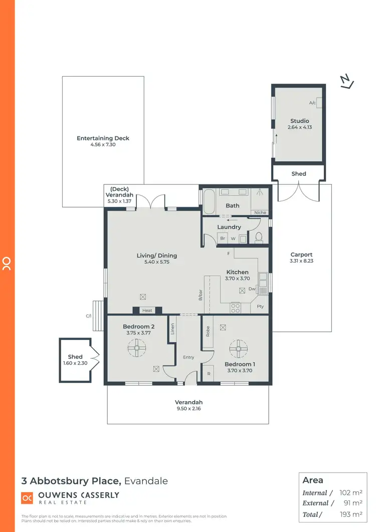 Floorplan of Homely house listing, 3 Abbotsbury Place, Evandale SA 5069
