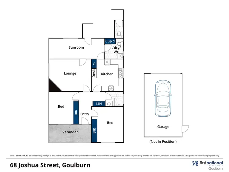 Floorplan of Homely house listing, 68 Joshua Street, Goulburn NSW 2580