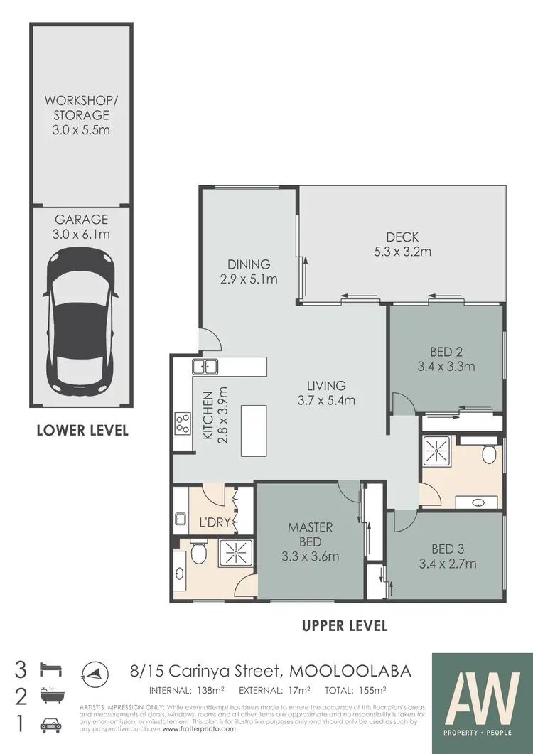Floorplan of Homely apartment listing, 8/15 Carinya Street, Mooloolaba QLD 4557