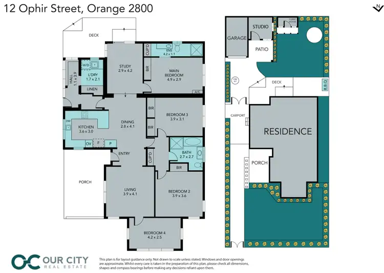 Floorplan of Homely house listing, 12 Ophir Street, Orange NSW 2800