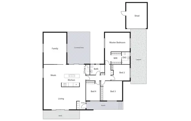 Floorplan of Homely house listing, 27 Ryan Street, Curtin ACT 2605