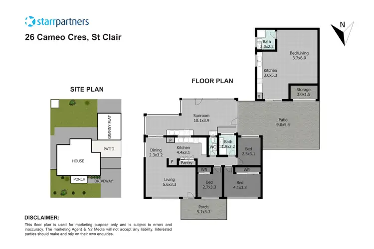 Floorplan of Homely house listing, 26 Cameo Crescent, St Clair NSW 2759