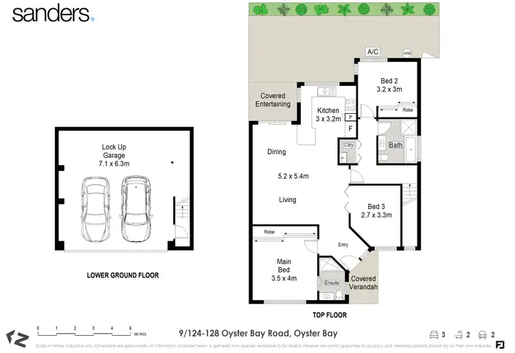 Floorplan of Homely villa listing, 9/124-128 Oyster Bay Road, Oyster Bay NSW 2225