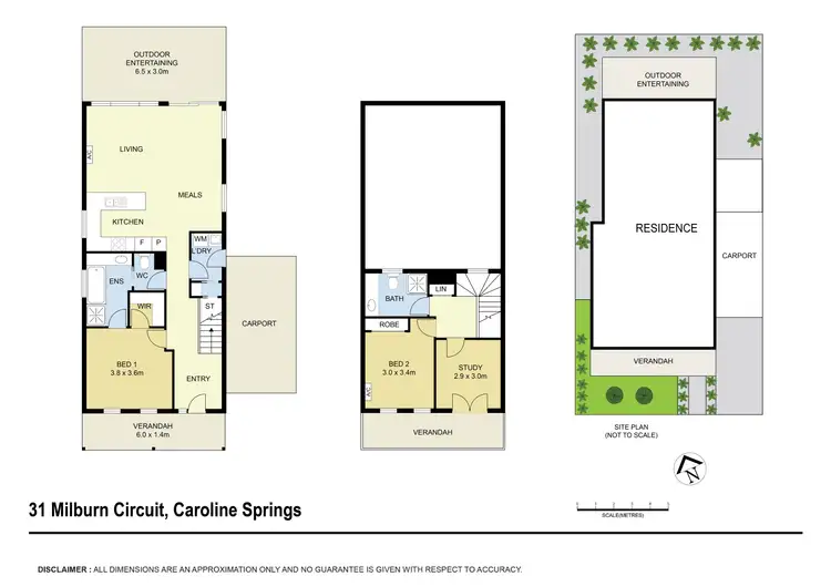 Floorplan of Homely house listing, 31 Milburn Circuit, Caroline Springs VIC 3023