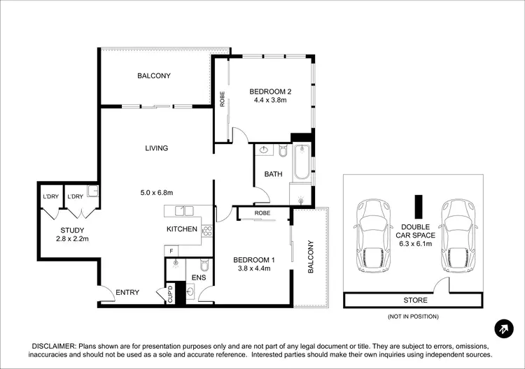 Floorplan of Homely apartment listing, 14/4-8 Bobbin Head Road, Pymble NSW 2073