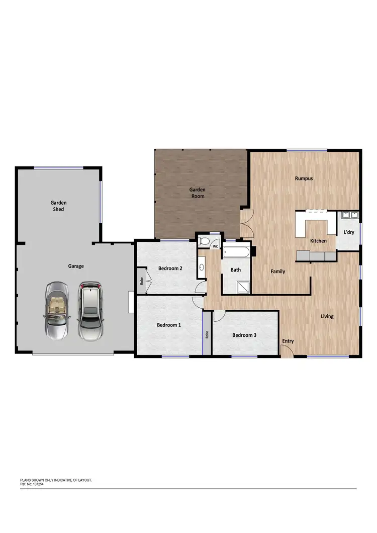 Floorplan of Homely house listing, 38 Hadleigh Circuit, Isabella Plains ACT 2905