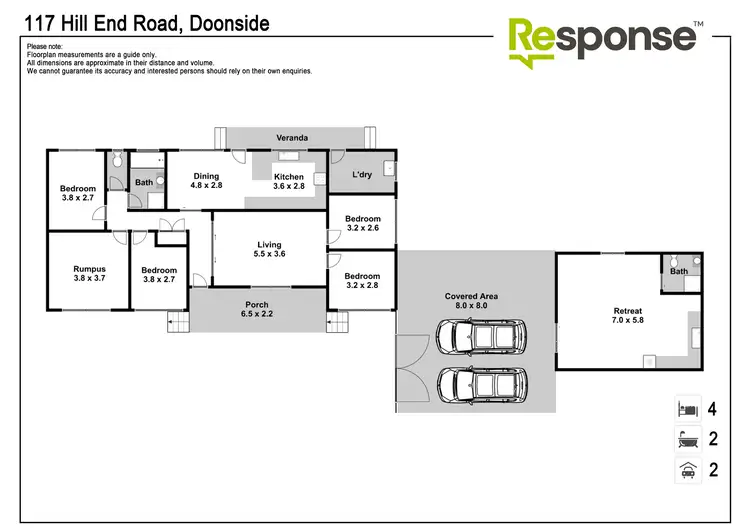 Floorplan of Homely house listing, 117 Hill End Road, Doonside NSW 2767