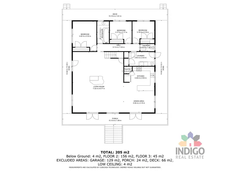 Floorplan of Homely house listing, 13 Gee Road, Beechworth VIC 3747