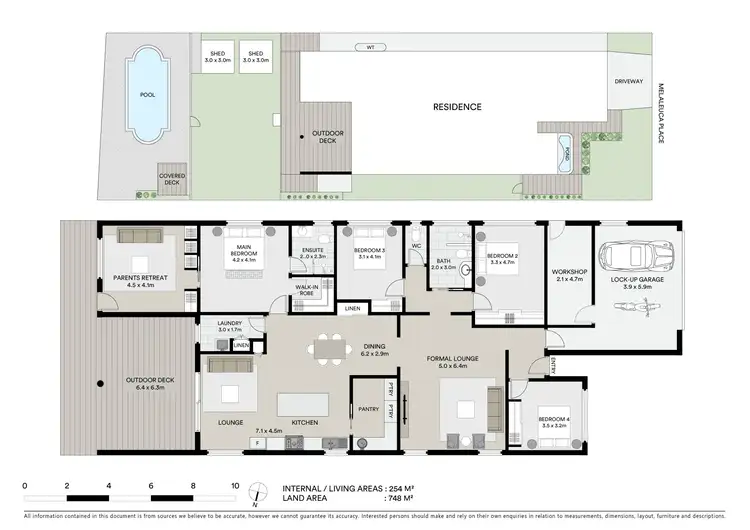 Floorplan of Homely house listing, 7 Melaleuca Place, Carindale QLD 4152