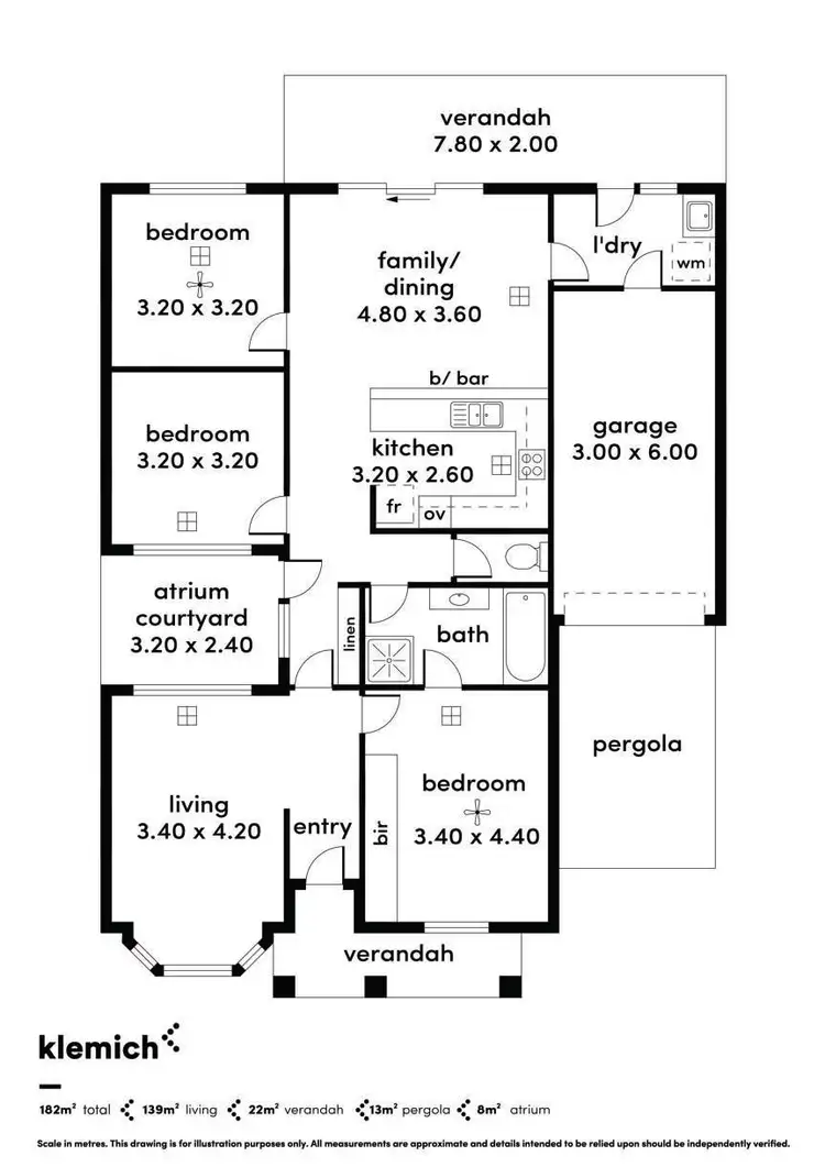 Floorplan of Homely unit listing, 3/444 Henley Beach Road, Lockleys SA 5032