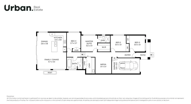 Floorplan of Homely house listing, 5 Indus Street, Box Hill NSW 2765