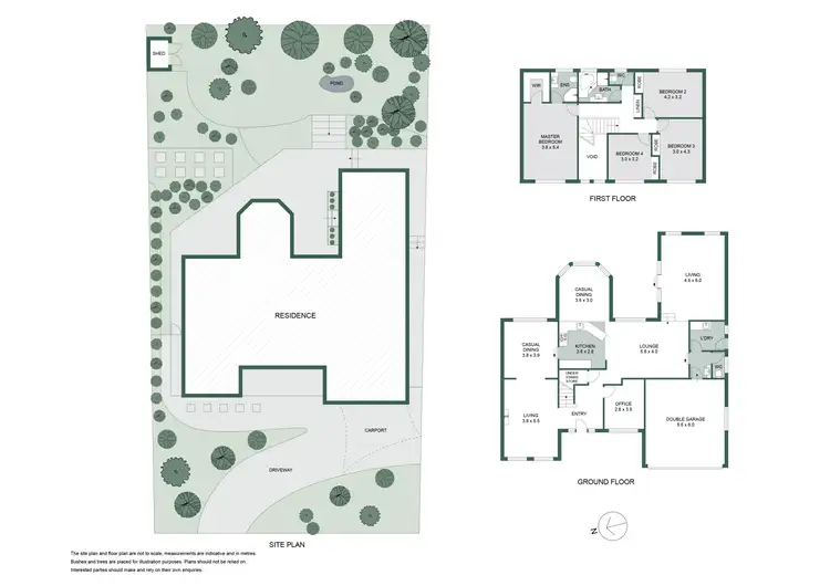 Floorplan of Homely house listing, 6 Corymbia Circuit, Frenchs Forest NSW 2086