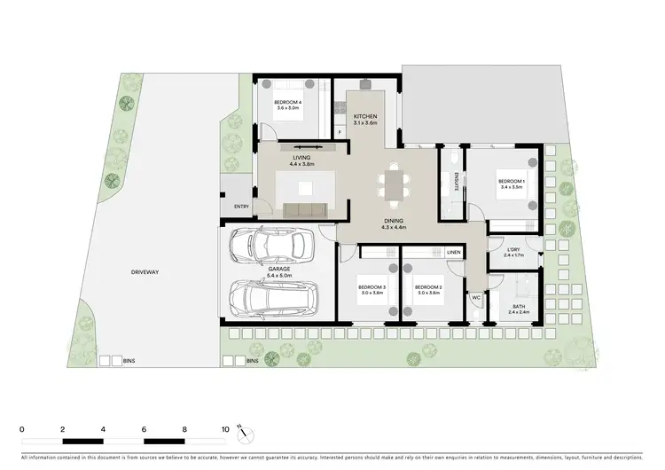 Floorplan of Homely semi-detached listing, 1/41 Coonang Crescent, Warana QLD 4575