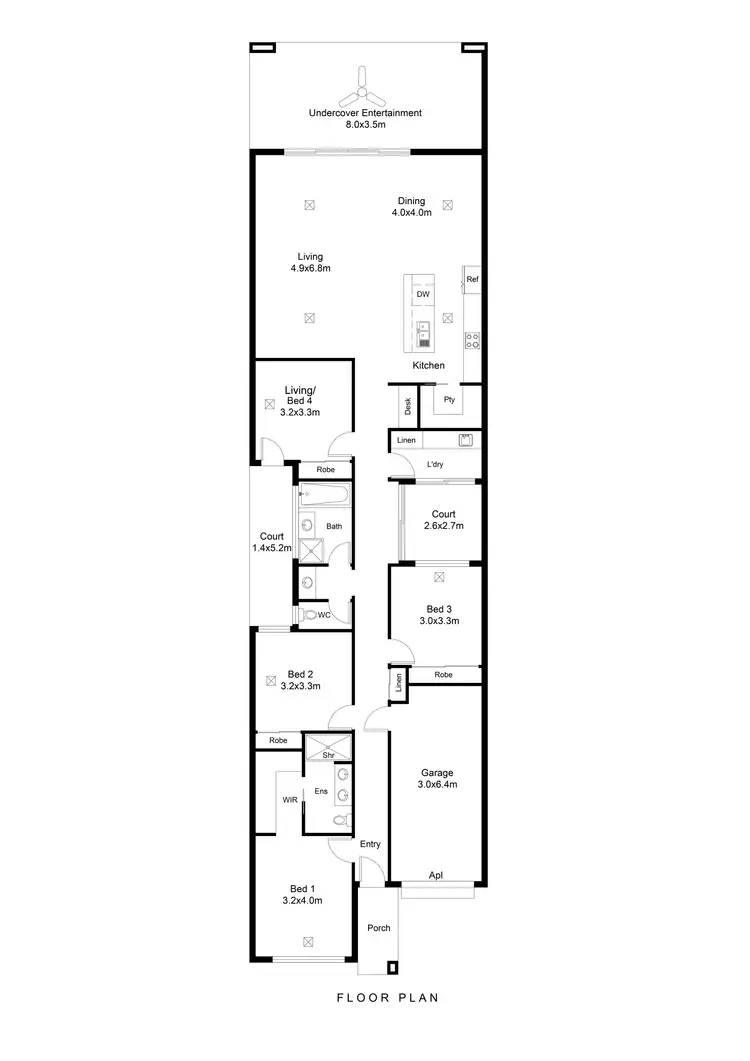 Floorplan of Homely house listing, 20A Wilson Avenue, Felixstow SA 5070