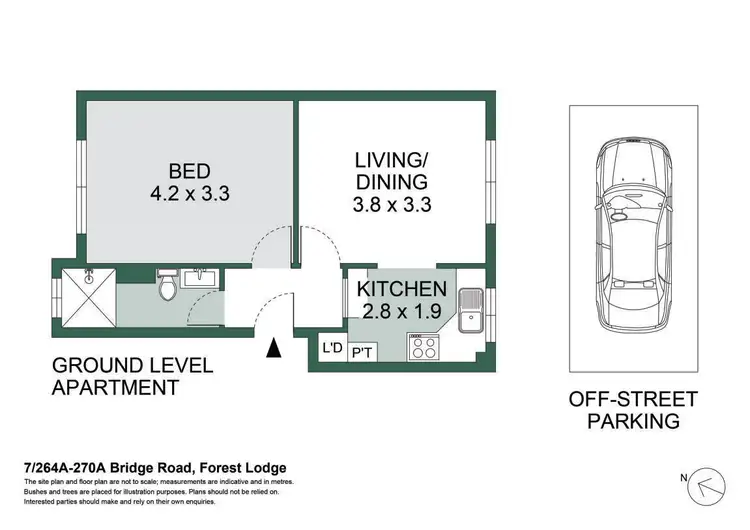 Floorplan of Homely apartment listing, 7/264a-270a Bridge Road, Forest Lodge NSW 2037