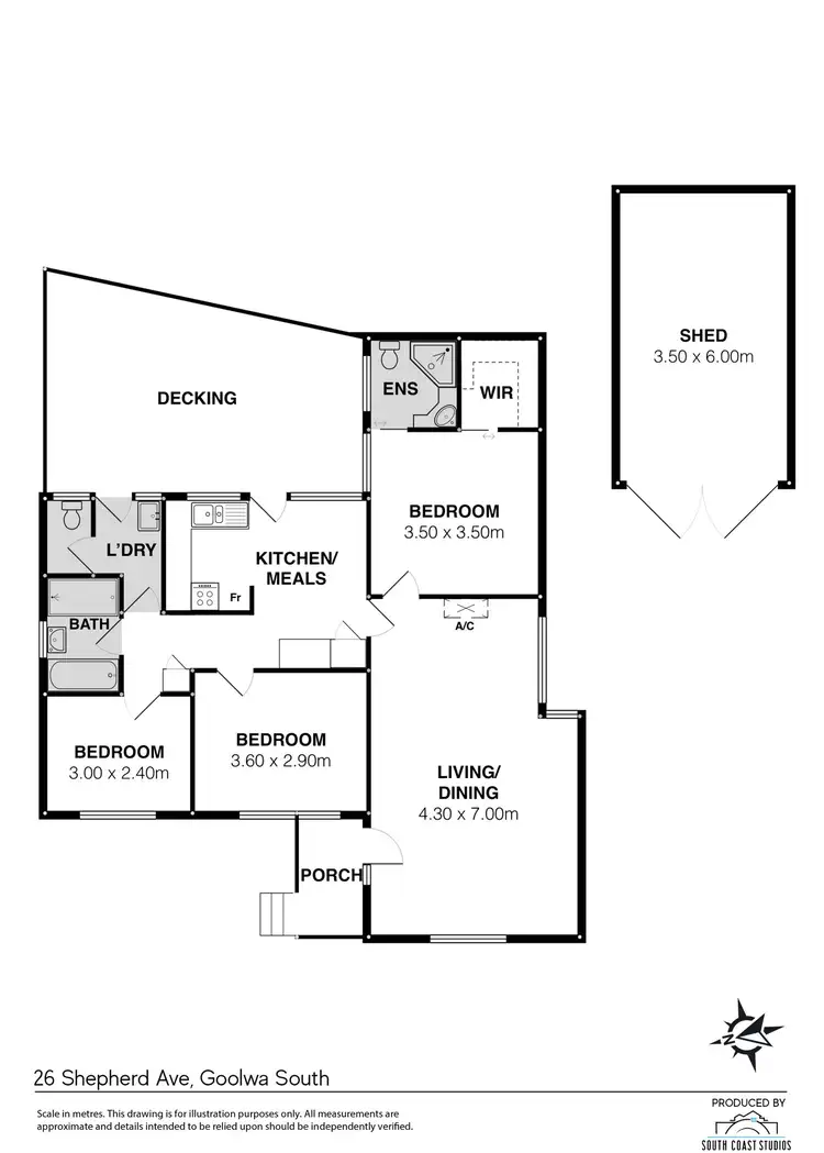 Floorplan of Homely house listing, 26 Shepherd Avenue, Goolwa South SA 5214