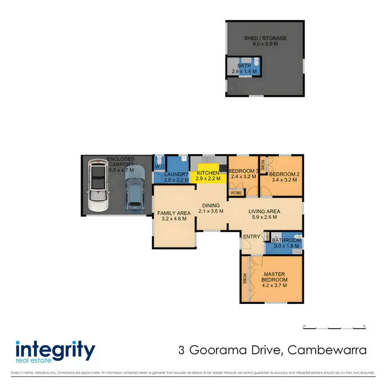 Floorplan of Homely house listing, 3 Goorama Drive, Cambewarra Village NSW 2540