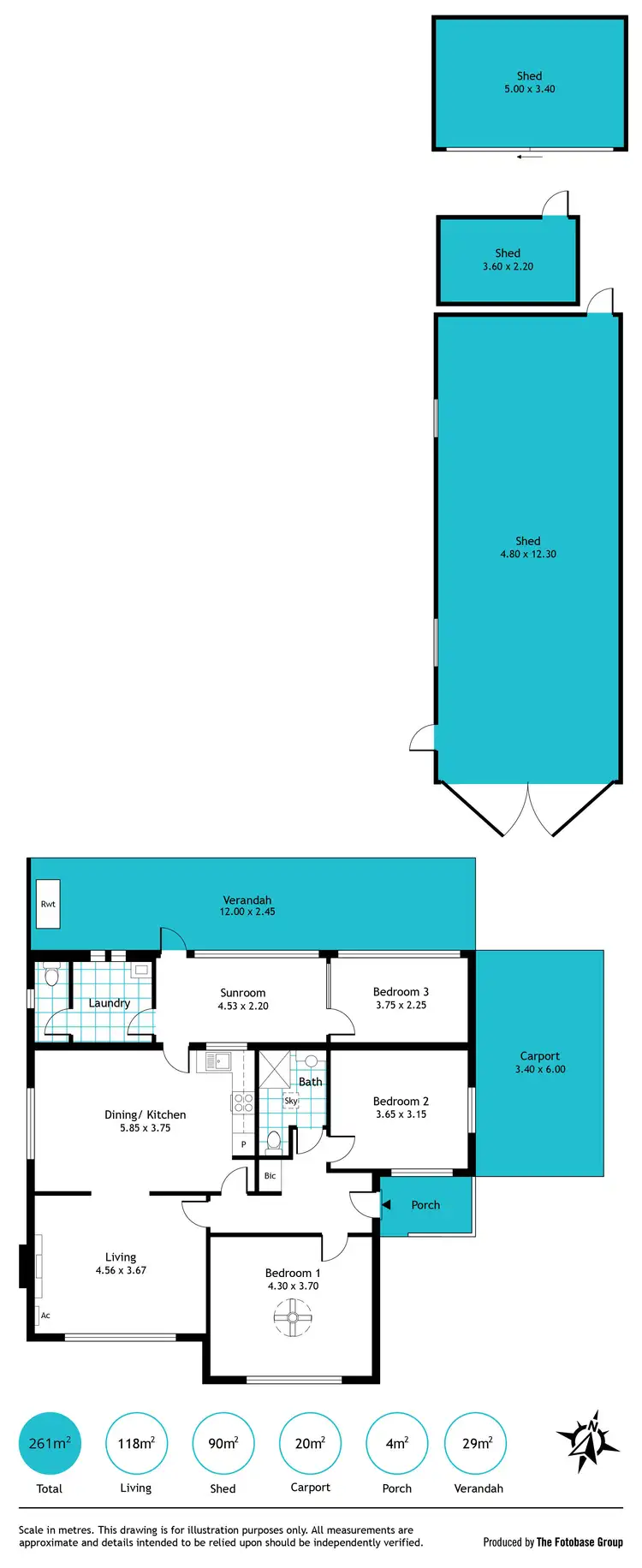 Floorplan of Homely house listing, 41 English Avenue, Clovelly Park SA 5042