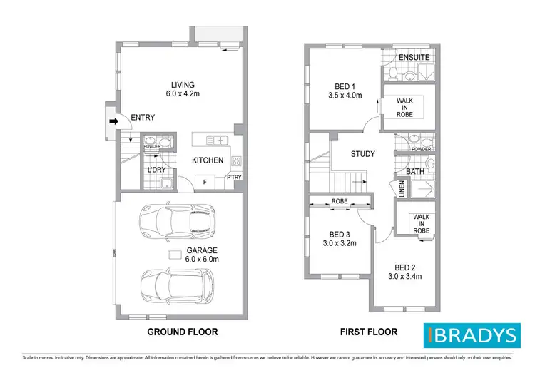 Floorplan of Homely townhouse listing, 22/1 Hoffman Street, Moncrieff ACT 2914