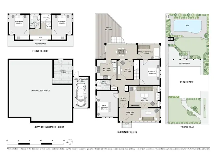 Floorplan of Homely house listing, 51 Tindale Road, Artarmon NSW 2064