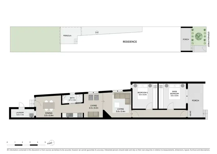 Floorplan of Homely semi-detached listing, 10 Stephen Street, Bondi NSW 2026