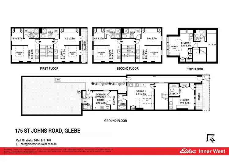 Floorplan of Homely house listing, 175 St Johns Road, Glebe NSW 2037
