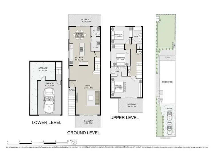 Floorplan of Homely house listing, 297B Morrison Road, Ryde NSW 2112