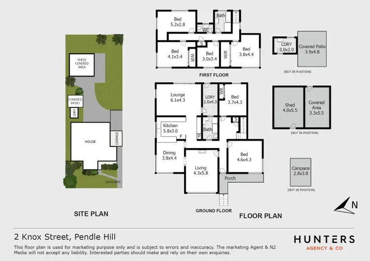 Floorplan of Homely house listing, 2 Knox Street, Pendle Hill NSW 2145